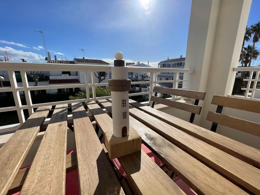 Algaiarens Apto Con Piscina Y Junto A La Playa Cala'N Blanes  Exterior foto
